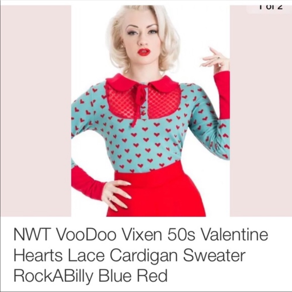 Voodoo Vixen Sweater NWT